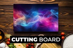 Multicolor Cutting Board Sublimation Product Image 1