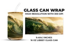 Waves Glass Can Wrap Product Image 1