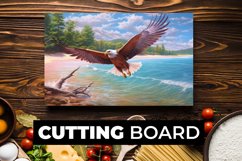 Eagle Cutting Board sublimation Product Image 1