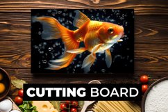 Fish Cutting Board sublimation Product Image 1