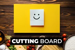 Smiley Cutting Board Sublimation Product Image 1