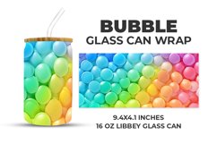 Bubble Glass Can Wrap Product Image 1