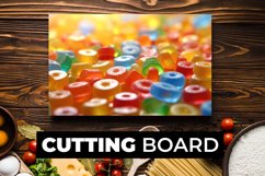 Candy Cutting Board Sublimation Product Image 1