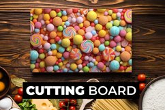 Candy Cutting Board Sublimation Product Image 1