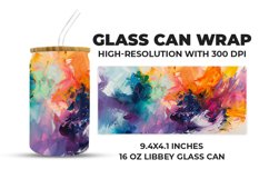 Colorful Glass Can Wrap Product Image 1