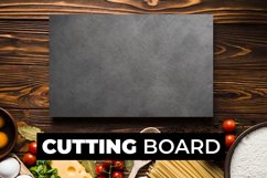 Gray Texture Cutting Board sublimation Product Image 1