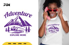 Adventure SVG - Adventure Clipart - Camping Product Image 1