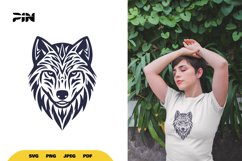 Wolf SVG - Wolf Clipart - Logo SVG Product Image 1
