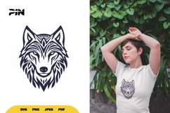 Wolf SVG - Wolf Clipart - Logo SVG Product Image 1
