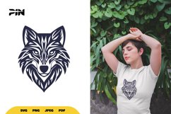 Wolf SVG - Wolf Clipart - Logo SVG Product Image 1