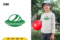 UFO SVG - UFO Clipart - Outer Space SVG Product Image 1