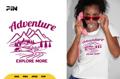Adventure SVG - Adventure Clipart - Camping Product Image 1