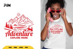 Adventure SVG - Adventure Clipart - Camping Product Image 1