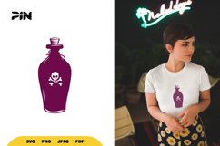 Poison SVG - Poison Clipart - Halloween SVG &amp; Clipart Product Image 1