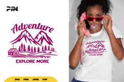 Adventure SVG - Adventure Clipart - Camping Product Image 1