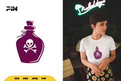 Poison SVG - Poison Clipart - Halloween SVG &amp; Clipart Product Image 1