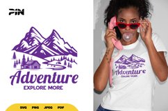 Adventure SVG - Adventure Clipart - Camping Product Image 1