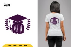 Graduation Girl SVG - Graduation Girl Clipart - Girl SVG Product Image 1