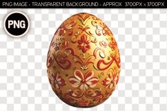 Chocolate Easter Egg PNG Isolated Object Product Image 1