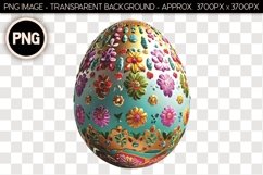 Chocolate Easter Egg PNG Isolated Object Product Image 1