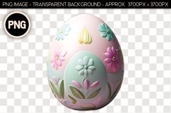 Chocolate Easter Egg PNG Isolated Object Product Image 1