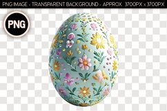 Chocolate Easter Egg PNG Isolated Object Product Image 1
