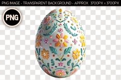 Chocolate Easter Egg PNG Isolated Object Product Image 1