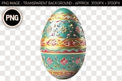 Chocolate Easter Egg PNG Isolated Object Product Image 1