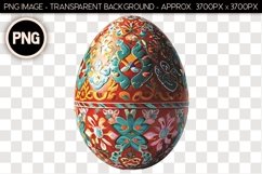 Chocolate Easter Egg PNG Isolated Object Product Image 1