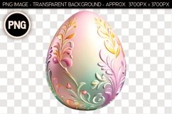 Chocolate Easter Egg PNG Isolated Object Product Image 1