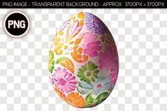 Chocolate Easter Egg PNG Isolated Object Product Image 1