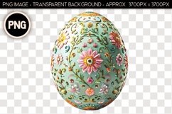 Chocolate Easter Egg PNG Isolated Object Product Image 1