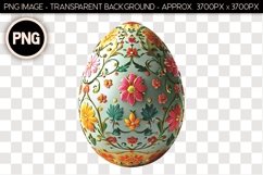 Chocolate Easter Egg PNG Isolated Object Product Image 1