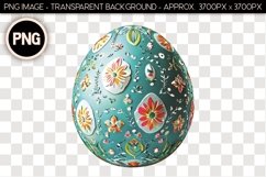 Chocolate Easter Egg PNG Isolated Object Product Image 1