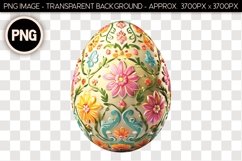 Chocolate Easter Egg PNG Isolated Object Product Image 1