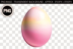 Chocolate Easter Egg PNG Isolated Object Product Image 1