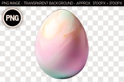 Chocolate Easter Egg PNG Isolated Object Product Image 1