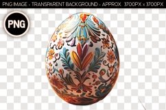 Chocolate Easter Egg PNG Isolated Object Product Image 1