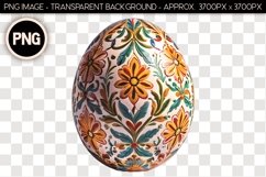 Chocolate Easter Egg PNG Isolated Object Product Image 1