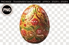 Chocolate Easter Egg PNG Isolated Object Product Image 1