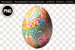 Chocolate Easter Egg PNG Isolated Object Product Image 1