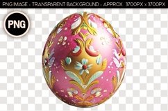 Chocolate Easter Egg PNG Isolated Object Product Image 1