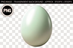 Chocolate Easter Egg PNG Isolated Object Product Image 1