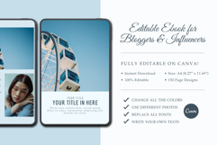 Editable Ebook for Bloggers &amp; Influencers | Canva Template Product Image 5