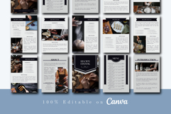 Recipe Ebook for Content Creators | Canva Template Product Image 3