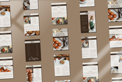 Recipe Ebook Design for Professional Bakers | Canva Template Product Image 4