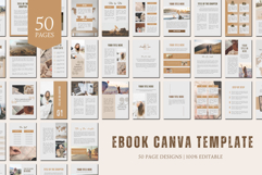 Travel Latte Ebook Design | Canva Template Product Image 1