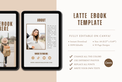 Travel Latte Ebook Design | Canva Template Product Image 5