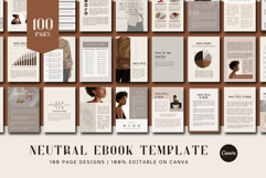 Neutral Ebook Design | Canva Template Product Image 1