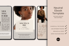 Neutral Ebook Design | Canva Template Product Image 5